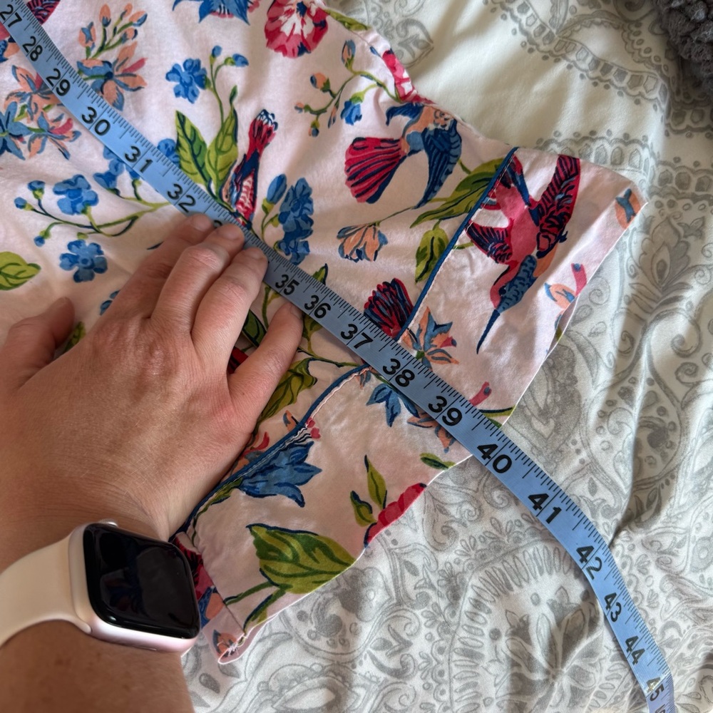 Anthropologie | Printfresh Size Large Hummingbird Haven Pajama Pants w/ Pockets - Picture 12 of 12